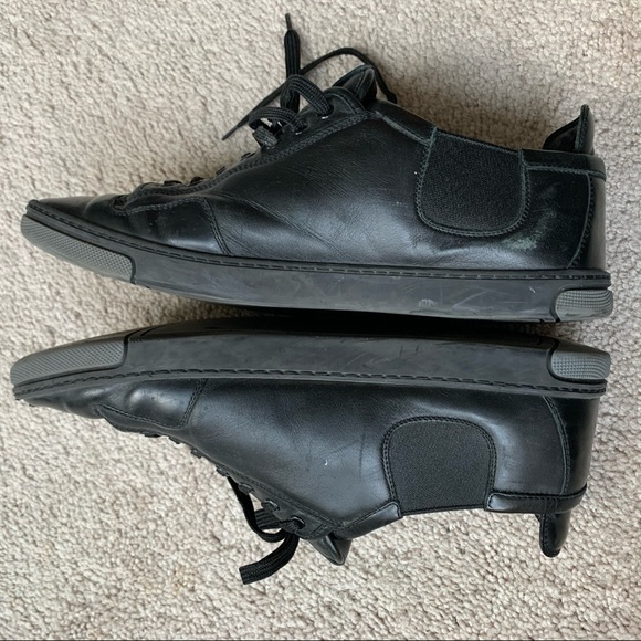 Louis Vuitton Mens Black Slalom Sneaker - Picture 7 of 8